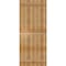 Ekena Millwork Joined Board-n-Batten Shutters, Rough Sawn Western Red Cedar, 32 1/4W x 78H, PR RBJ06S32X078RWR - alternate 3